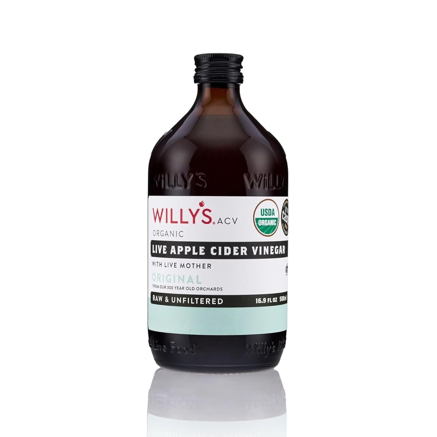 Willy's-Organic-ACV-Apple-Cider-Vinegar-with-Mother---Probiotocs-for-Detox-Gut-16.9oz-2272