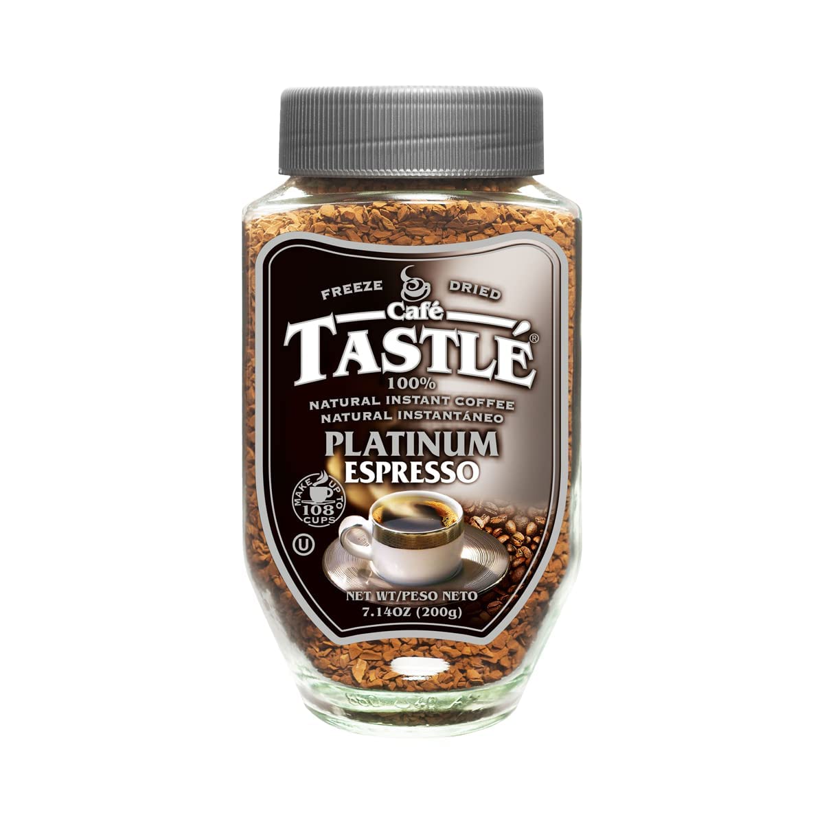 Cafe-Tastle-Platinum-Espresso-Freeze-Dried-Instant-Coffee,-7.14-Ounce-------115