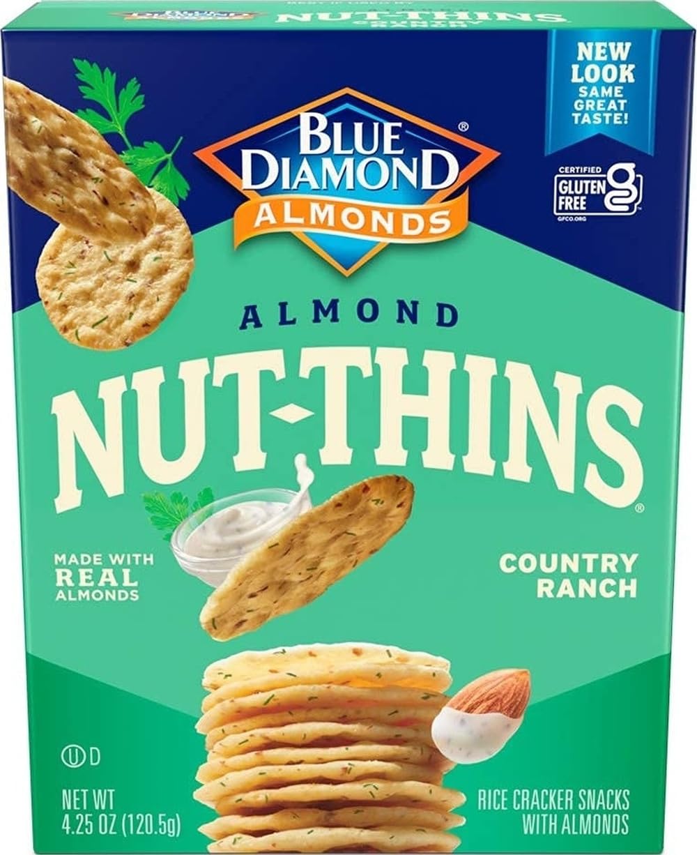 Blue-Diamond-Almonds-Nut-Thins-Cracker-Crisps,-Country-Ranch,-4.25-Ounce------634