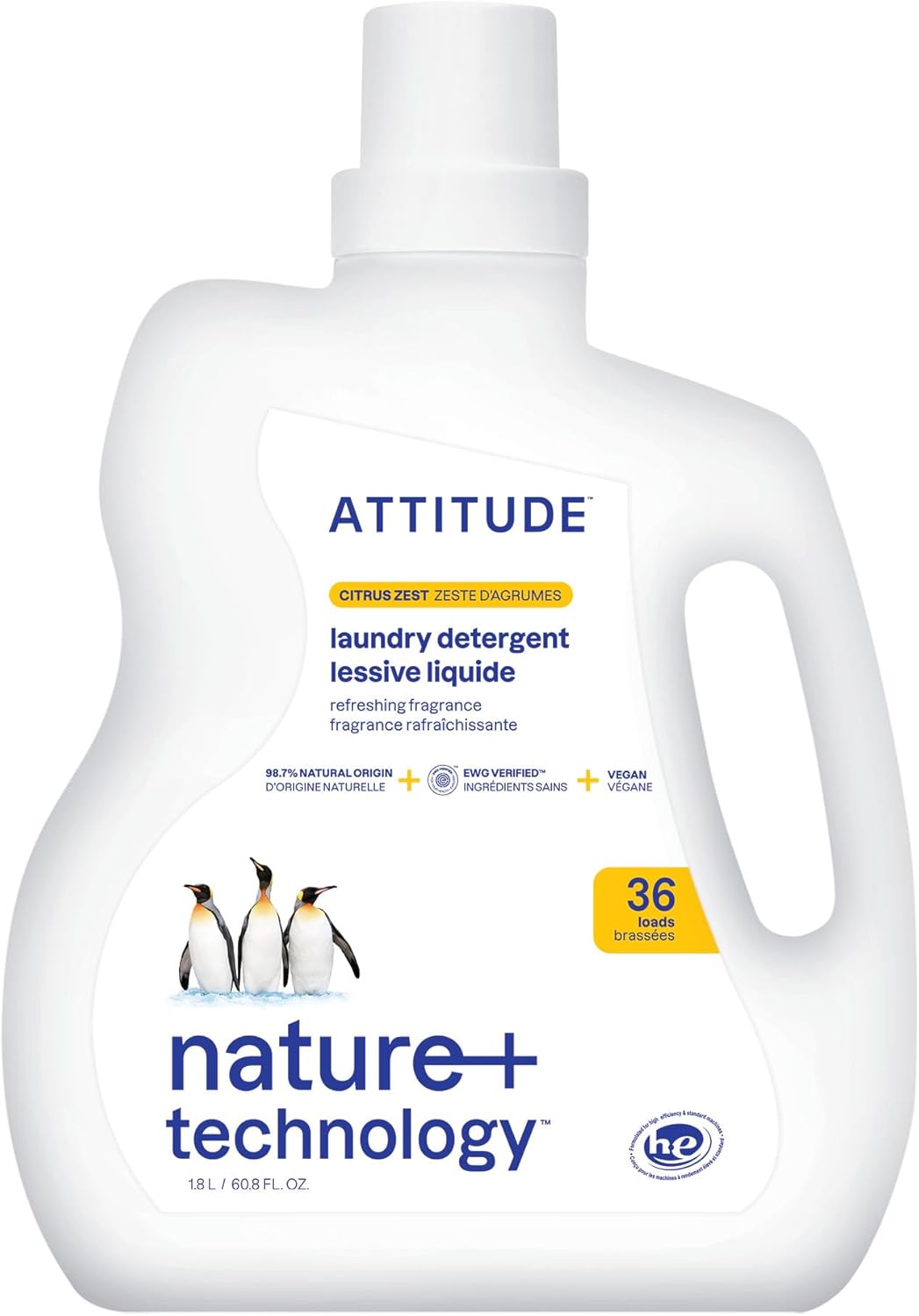 ATTITUDE-Liquid-Laundry-Detergent,-EWG-Verified,-HE-Compatible,-Plant-Based-&-Vegan,-Natural-1097