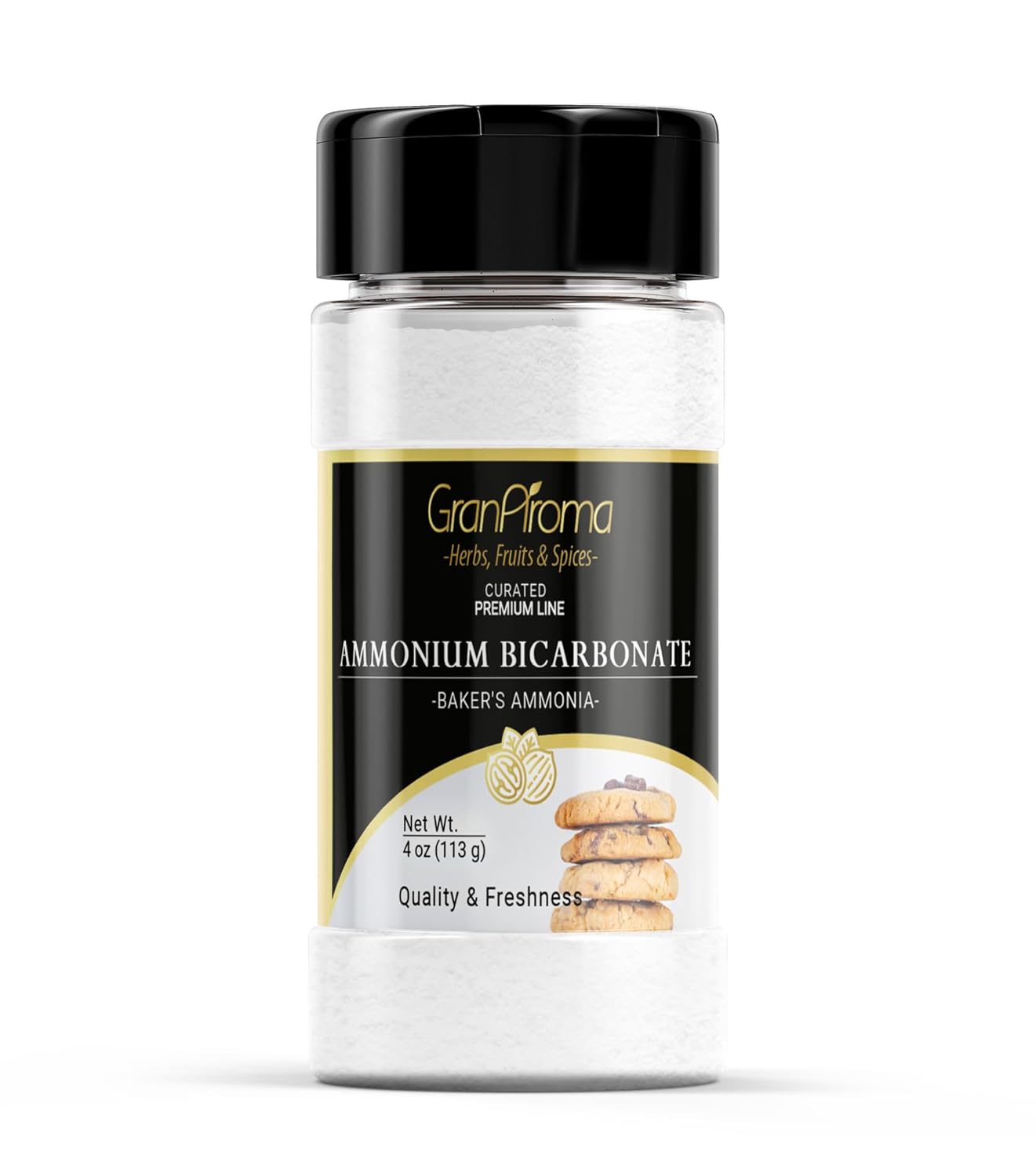 GranAroma-Ammonium-Bicarbonate,-4-oz,-Baker's-Ammonia,-Traditional-Leavening-Agent---------1416