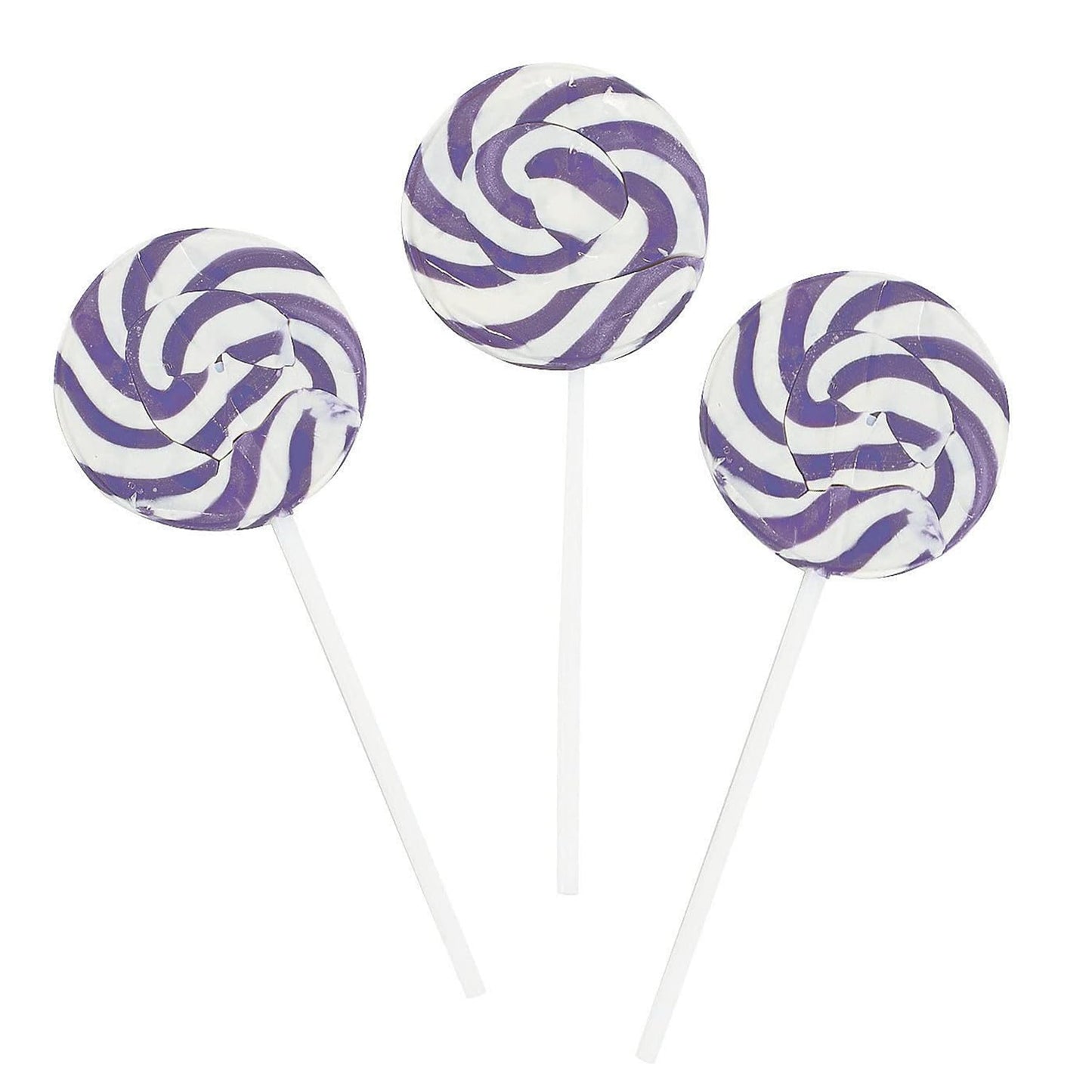 PURPLE-SWIRL-LOLLIPOPS---24-SUCKERS-INDIVIDUALLY-WRAPPED-1217