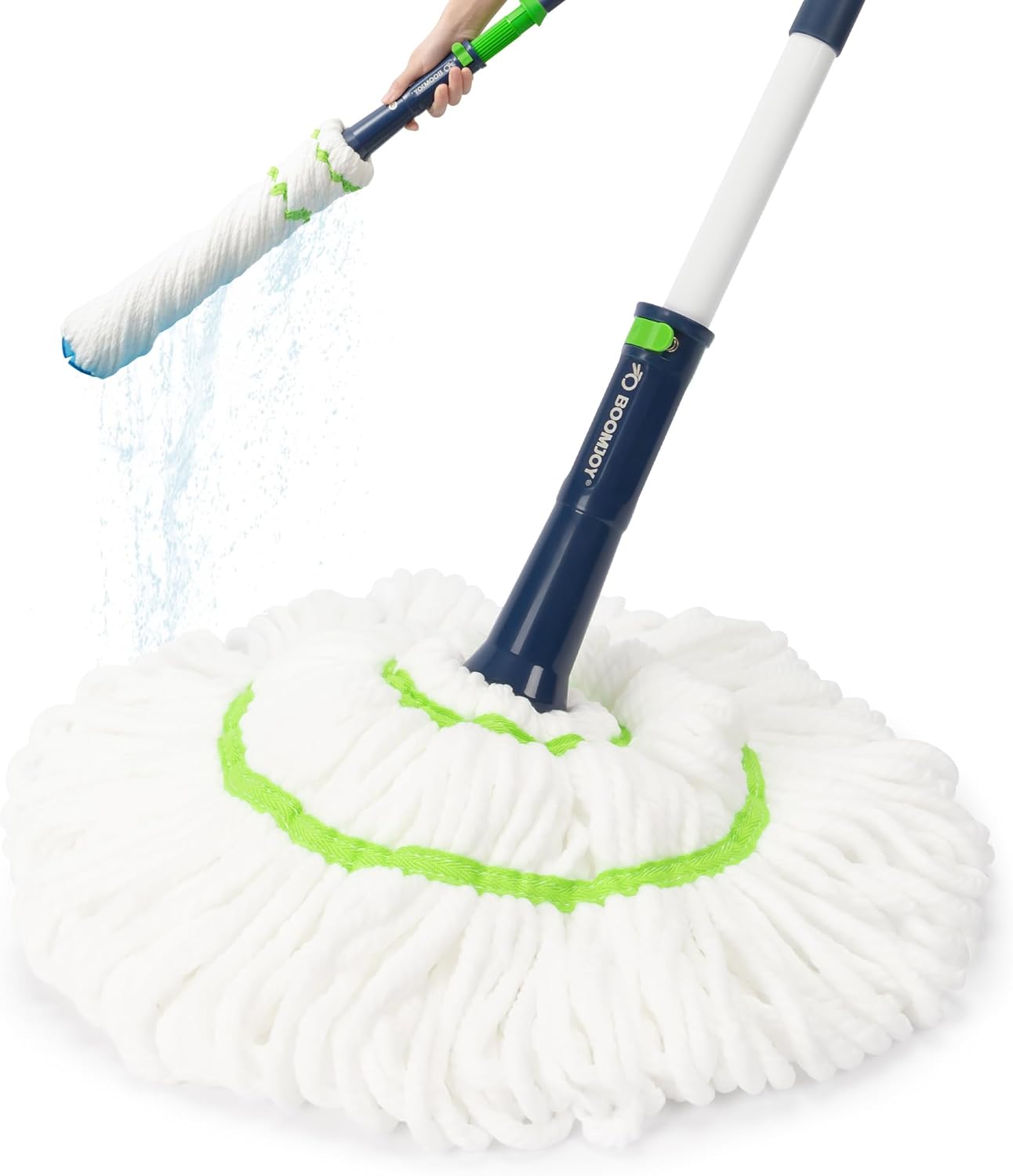 BOOMJOY-Twist-Mop-with-Self-Wringing-System-for-Floor-Cleaning,-Scouring-2490