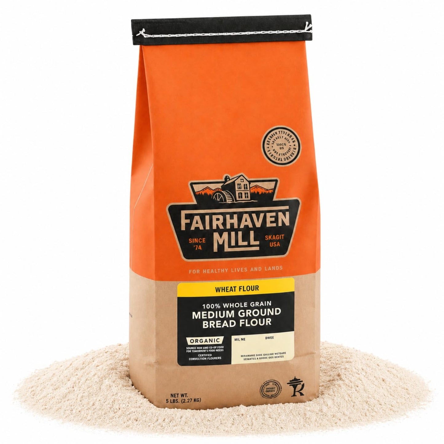 Fairhaven-Mill-Medium-Ground-Whole-Wheat-Bread-Flour,-5-lbs-|-USDA-126