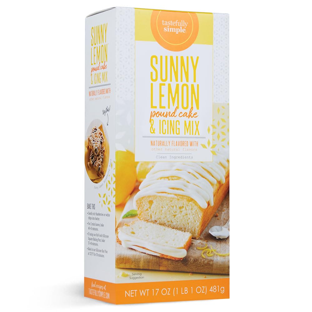 Tastefully-Simple-Sunny-Lemon-Pound-Cake-and-Icing-Mix,-17-395