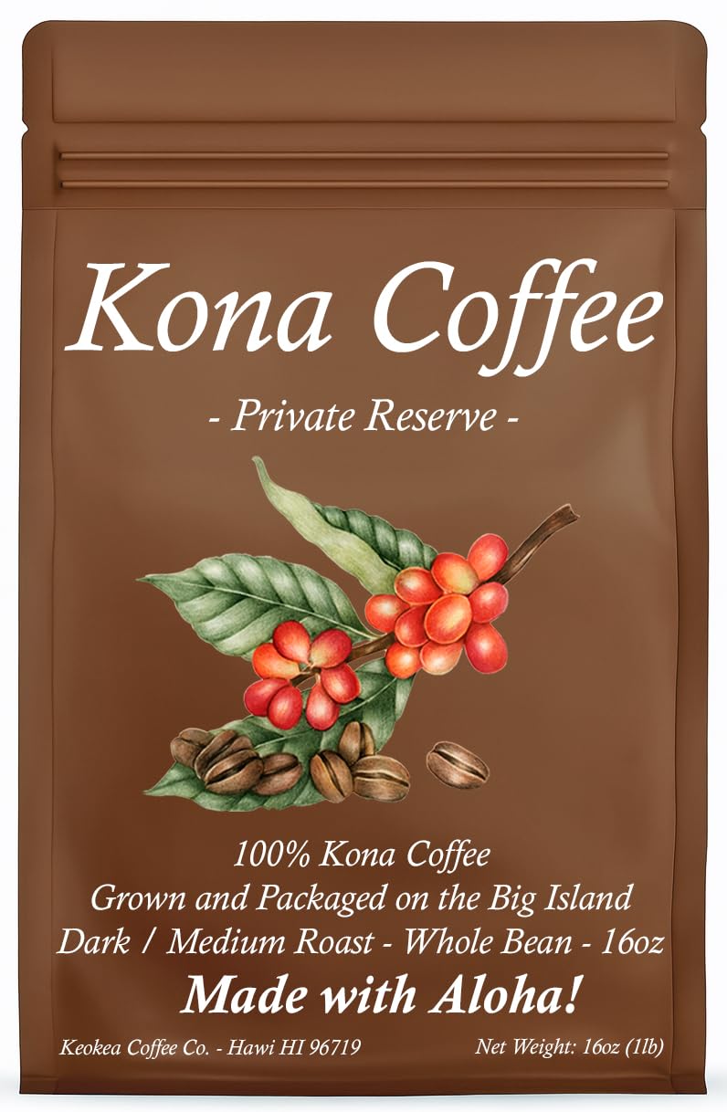 1-Hawaiian-Kona-Coffee---Whole-Bean---Dark/Medium-Roast---1lb-(16oz)-407