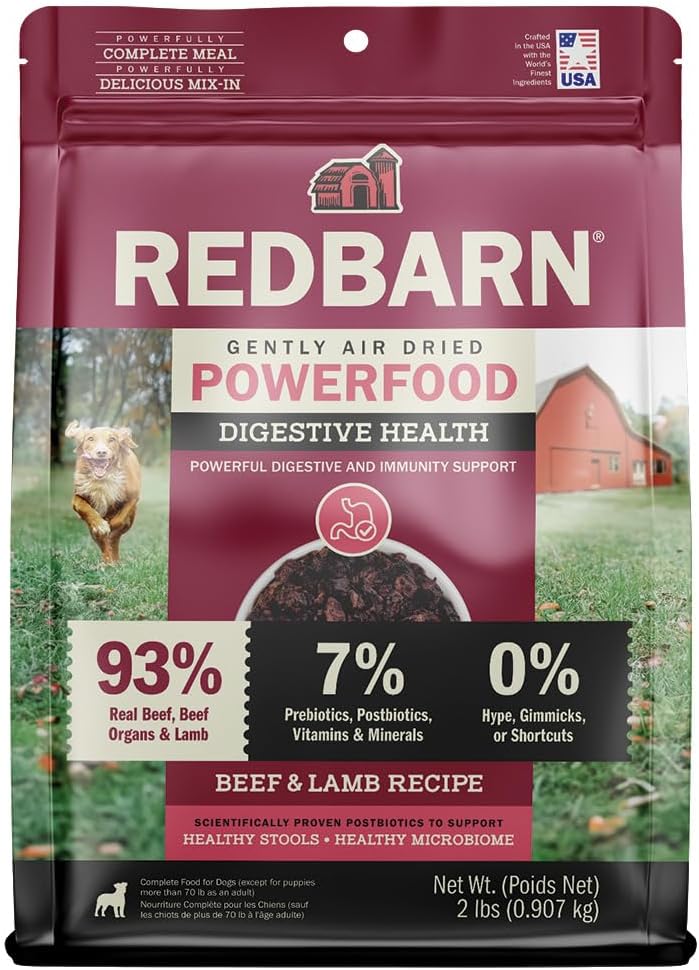 Redbarn-Powerfood-Air-Dried-Dog-Food-for-Digestive-Gut-Health---0.93-Beef,-1375
