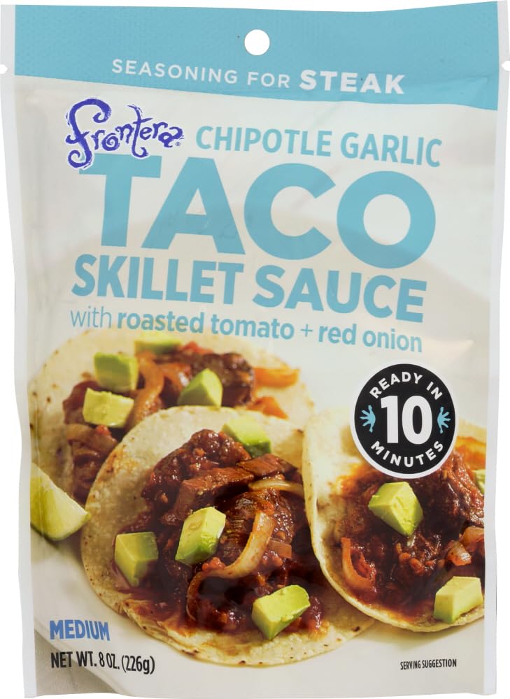 Frontera-bolsa,-Taco-pollo-Skillet,-8-onzas-(Paquete-de-6)-------591