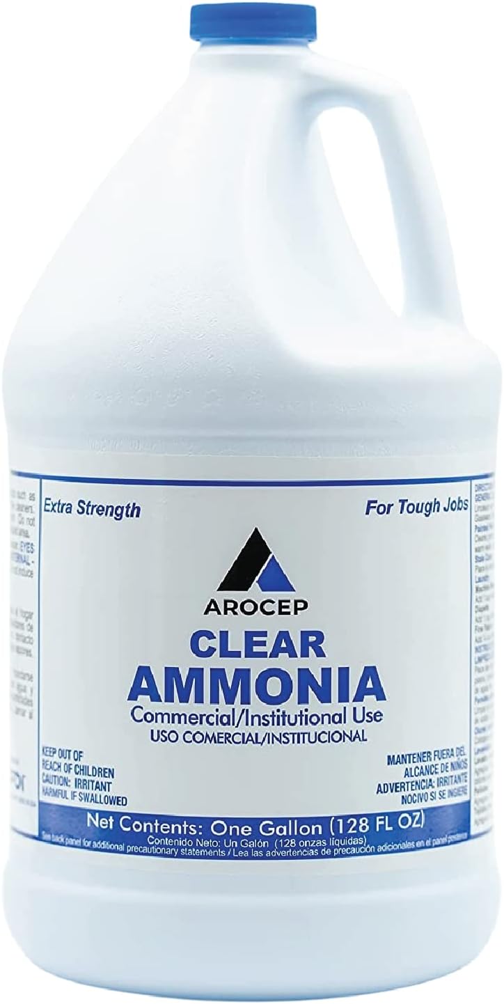 Clear-Ammonia-Cleaner-Liquid,-1-Gallon,-Multipurpose,-Multi-Surface-Cleaning-Solution-2773