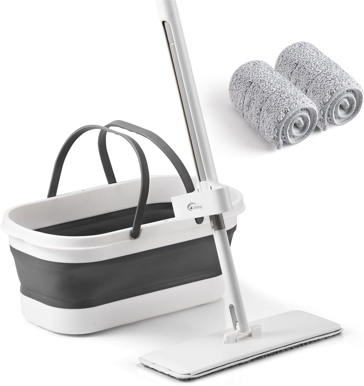 oshang-Flat-Mop-and-Collapsible-Bucket-OG7,-Mop-and-Bucket-2869