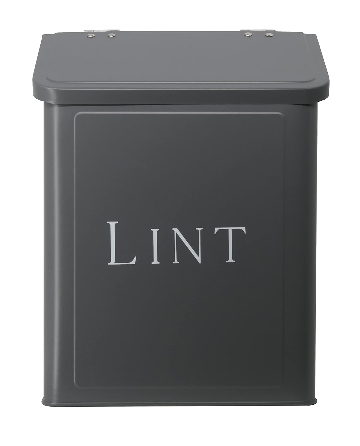 Magnetic-Lint-Bin,-2.5L-Capacity,-Stormy-Gray,-Wall-Mounted,-Satisfaction-945