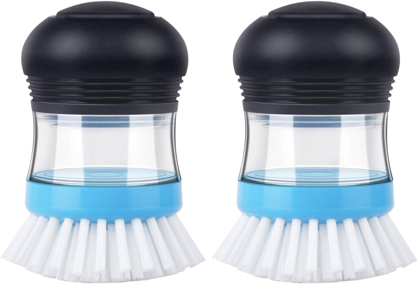 MR.SIGA-Soap-Dispensing-Palm-Brush,-Kitchen-Brush-for-Dish-Pot-Pan-Sink-Cleaning,-Pack-of-1302