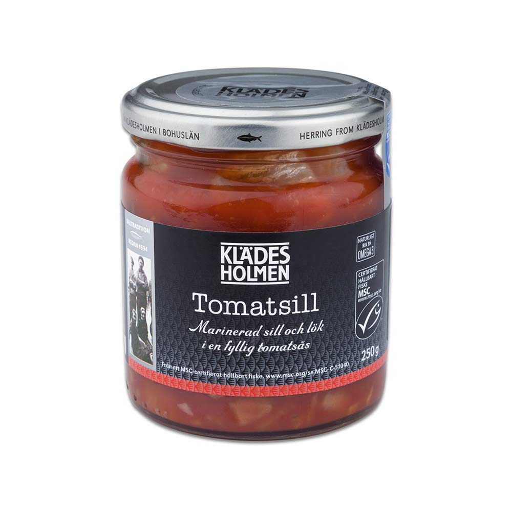 Arenque-Kladesholmen-en-salsa-de-tomate,-8.8-onzas-(paquete-de-1)-----207