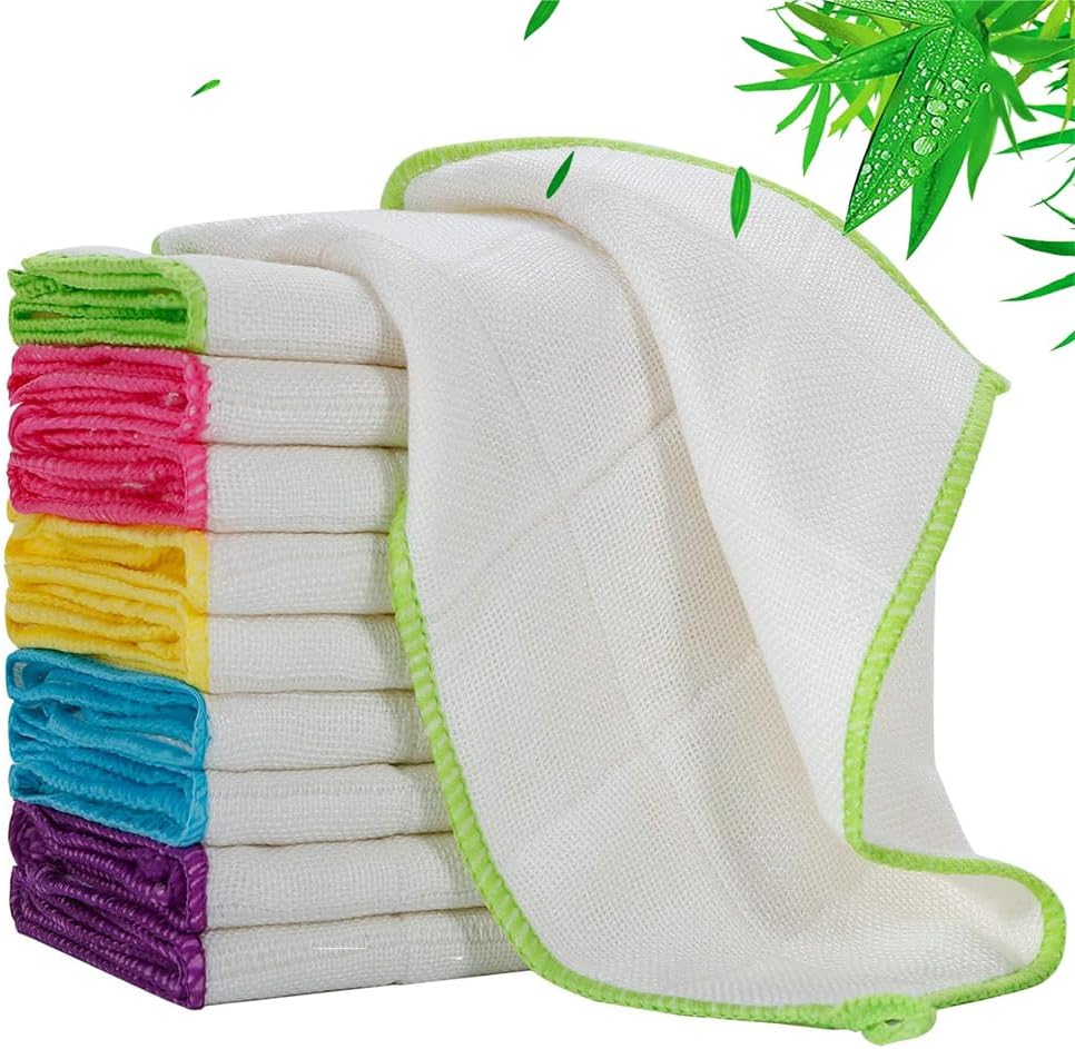 10-Pack-Dishcloths-Bamboo-Dish-Cloths-Towels-12"-x-12"-1366