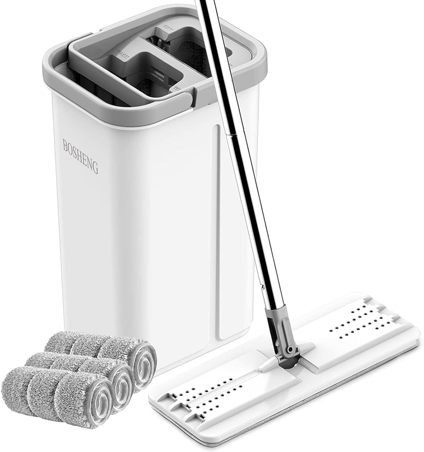Mop-and-Bucket-with-Wringer-Set,-Hands-Free-Flat-Floor-5064