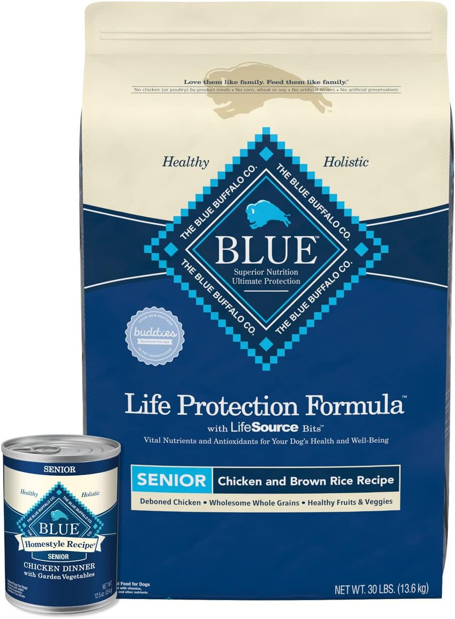 Blue-Buffalo-Life-Protection-Formula-Natural-Senior-Dog-Food-Bundle,-Dry-Dog-Food-84