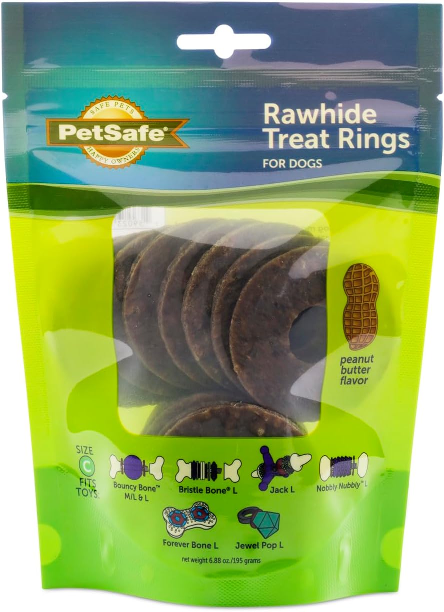 Natural-Rawhide-Treat-Ring-Refills,-Size-C,-Peanut-3029