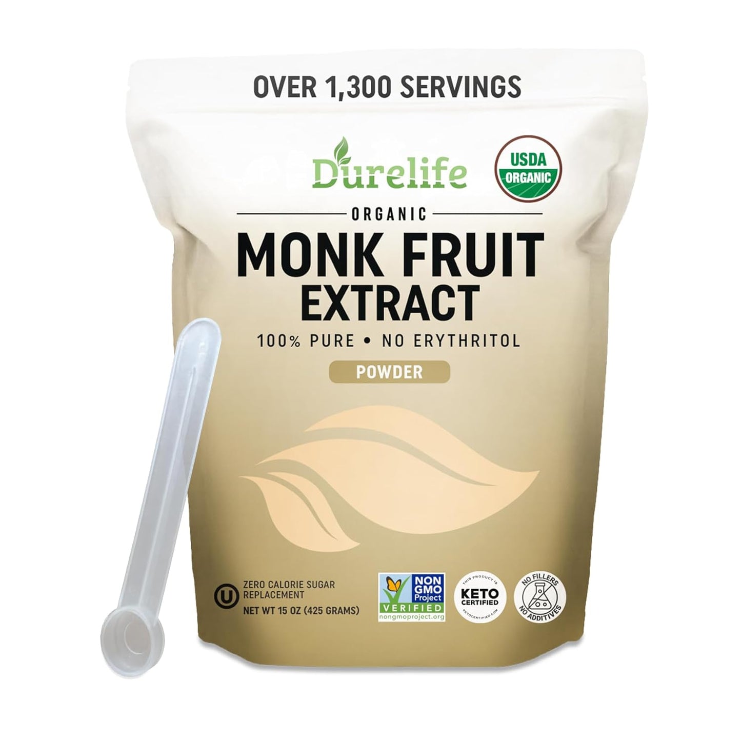 Durelife-Organic-1-Pure-Monk-Fruit-sweetener,-No-Erythritol,-Monkfruit-Extract-Powder,-organic,-Project-1692