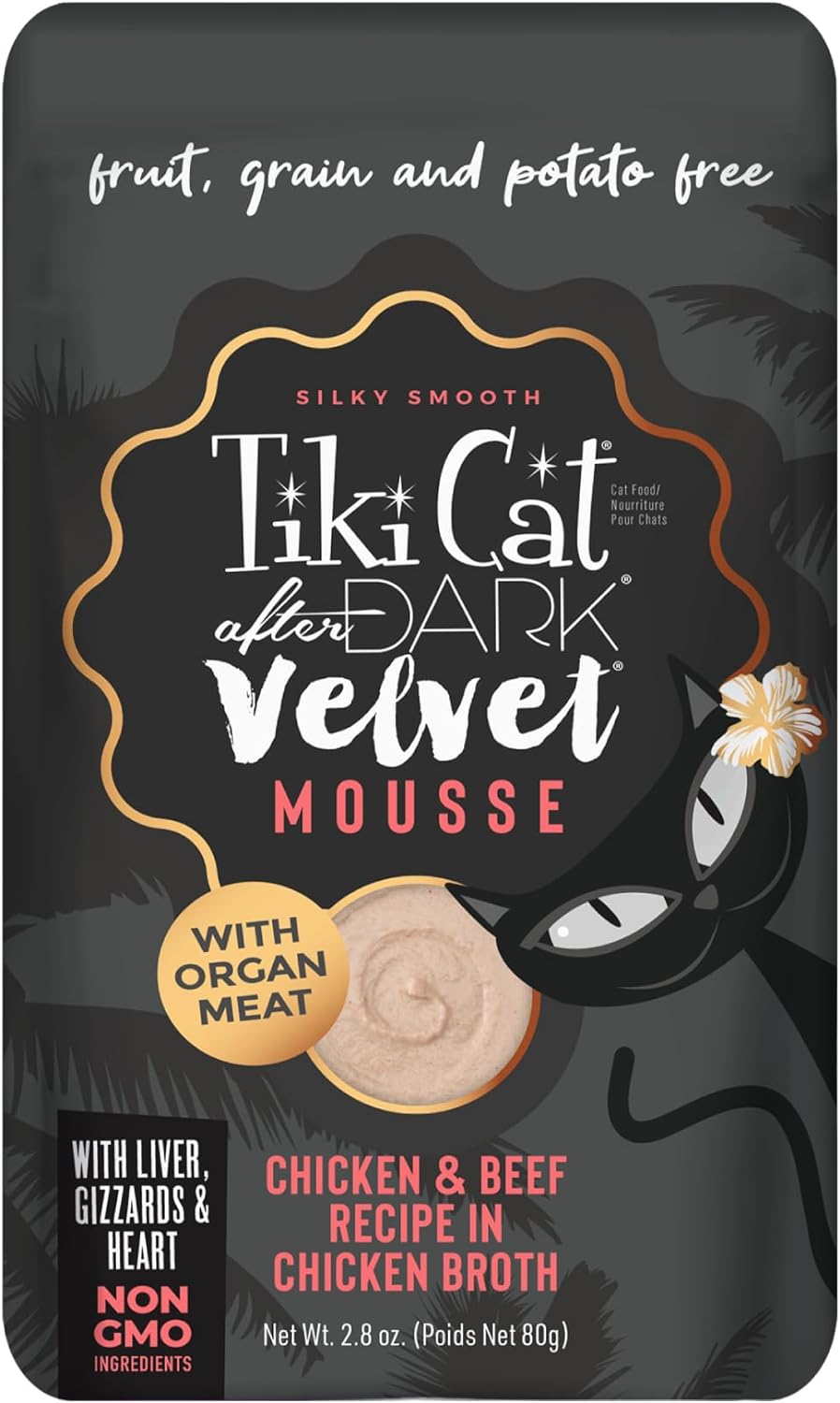 Tiki-Cat-After-Dark-Velvet-Mousse-Wet-Cat-Food,Chicken-&-Beef,-2.8-oz.-642