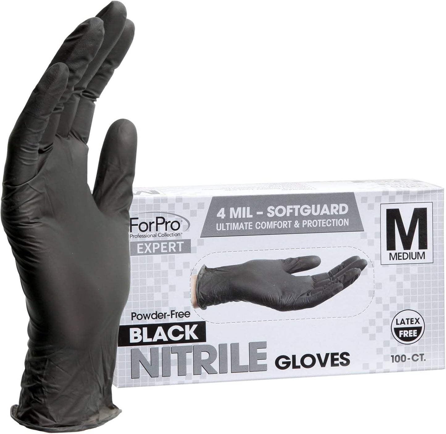 ForPro-Expert-SoftGuard-Disposable-Nitrile-Gloves,-Ultimate-Comfort-&-Protection,-1751