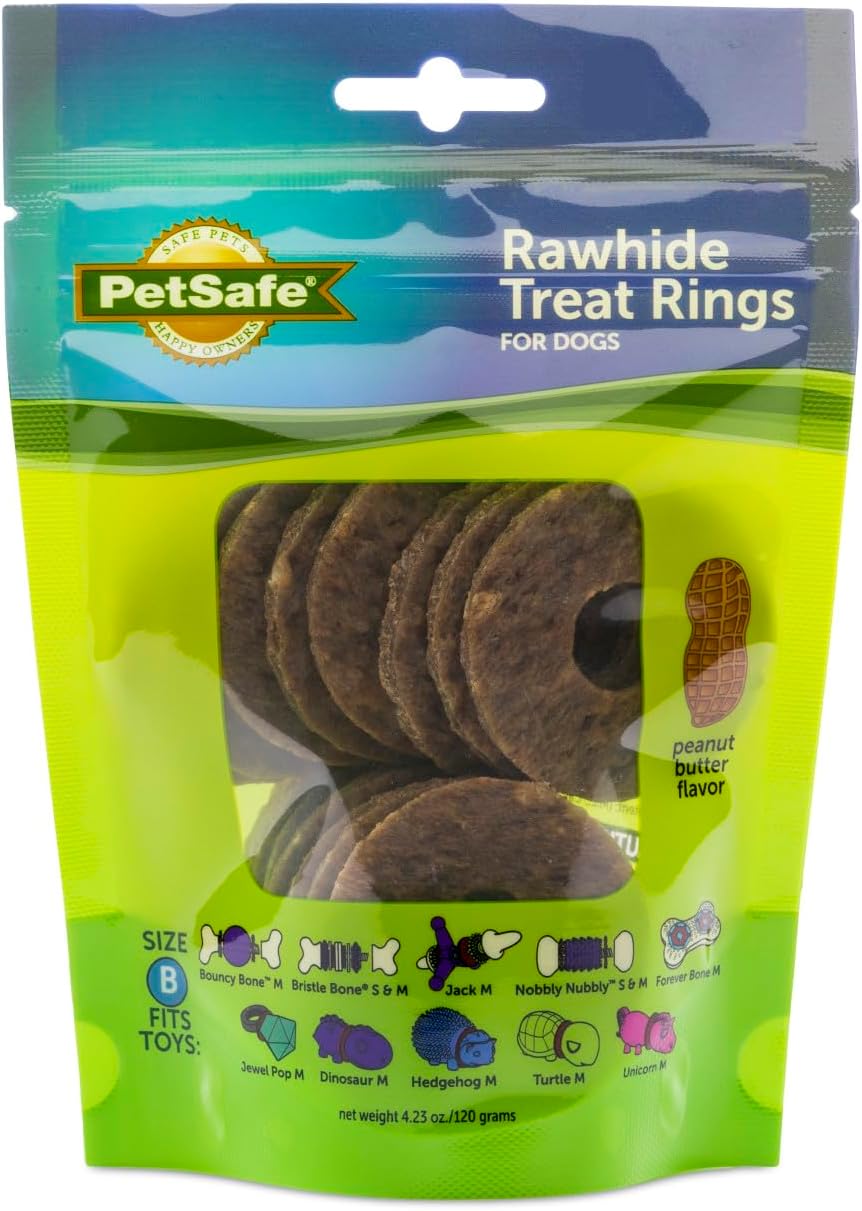 Natural-Rawhide-Treat-Ring-Refills,-Size-B,-Peanut-3114