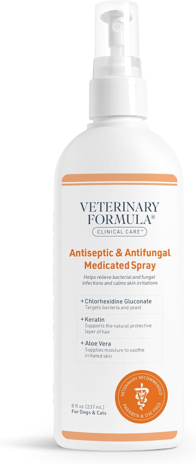 Veterinary-Formula-Clinical-Care-Antiseptic-and-Antifungal-Medicated-Spray-for-Dogs-Cats,-699