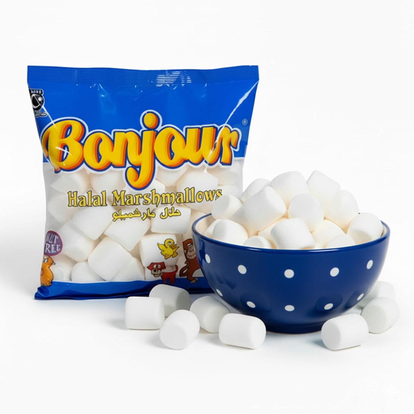 Bonjour-Large-Marshmallows---Halal-Gelatin,-Low-Fat-&-Dye-Free-Square-For-Chocolate,-2010