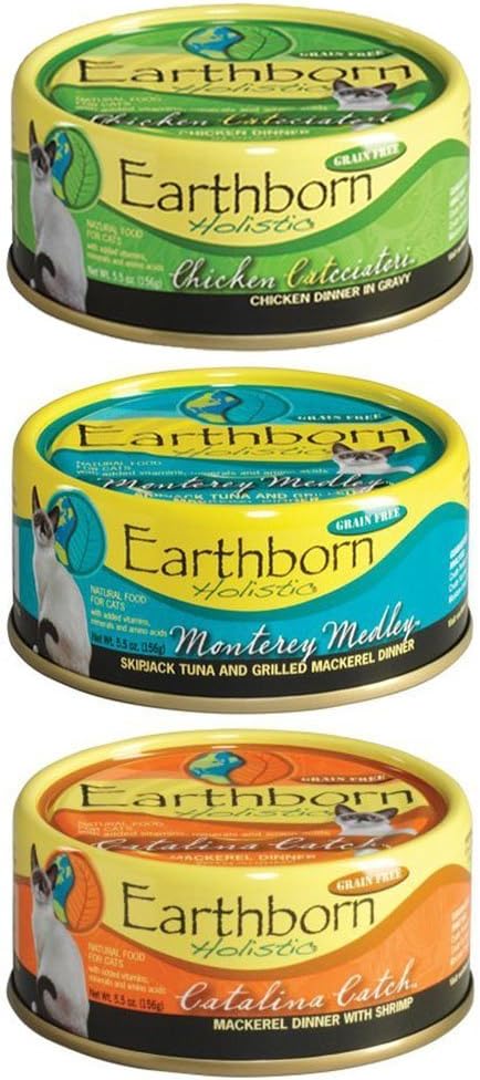 Earthborn-Holistic-Wet-Cat-Food-Variety-Pack---3-Flavors-(Catalina-Chicken-and-Medley)712