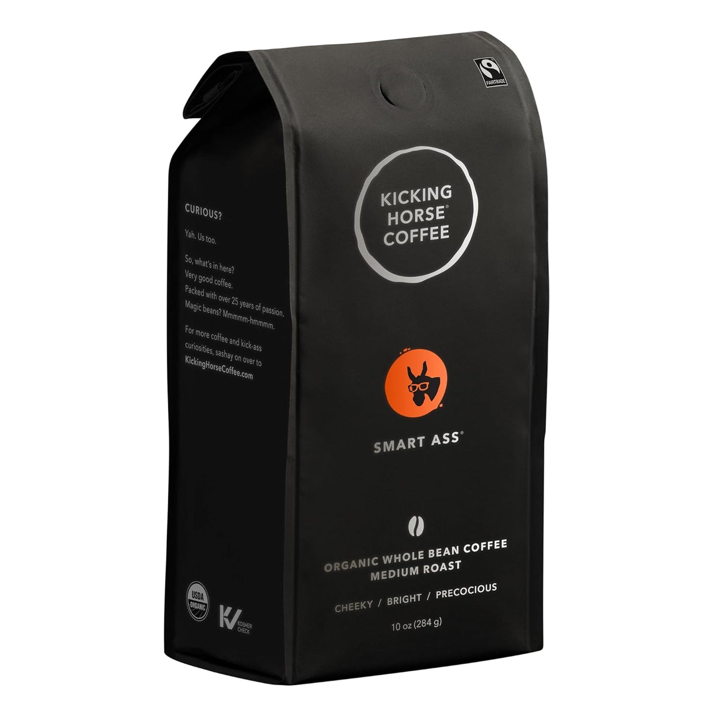 Kicking-Horse-Coffee,-Smart-Ass,-Medium-Roast,-Whole-Bean,-10-oz-----2800