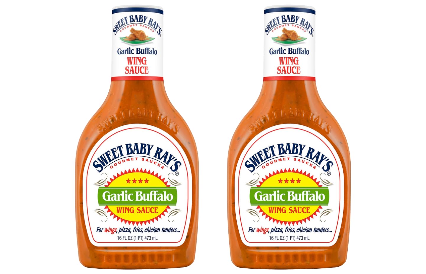 Sweet-Baby-Ray’s-Garlic-Buffalo-Wing-Sauce,-16-Fl-Oz-(Pack-of-80