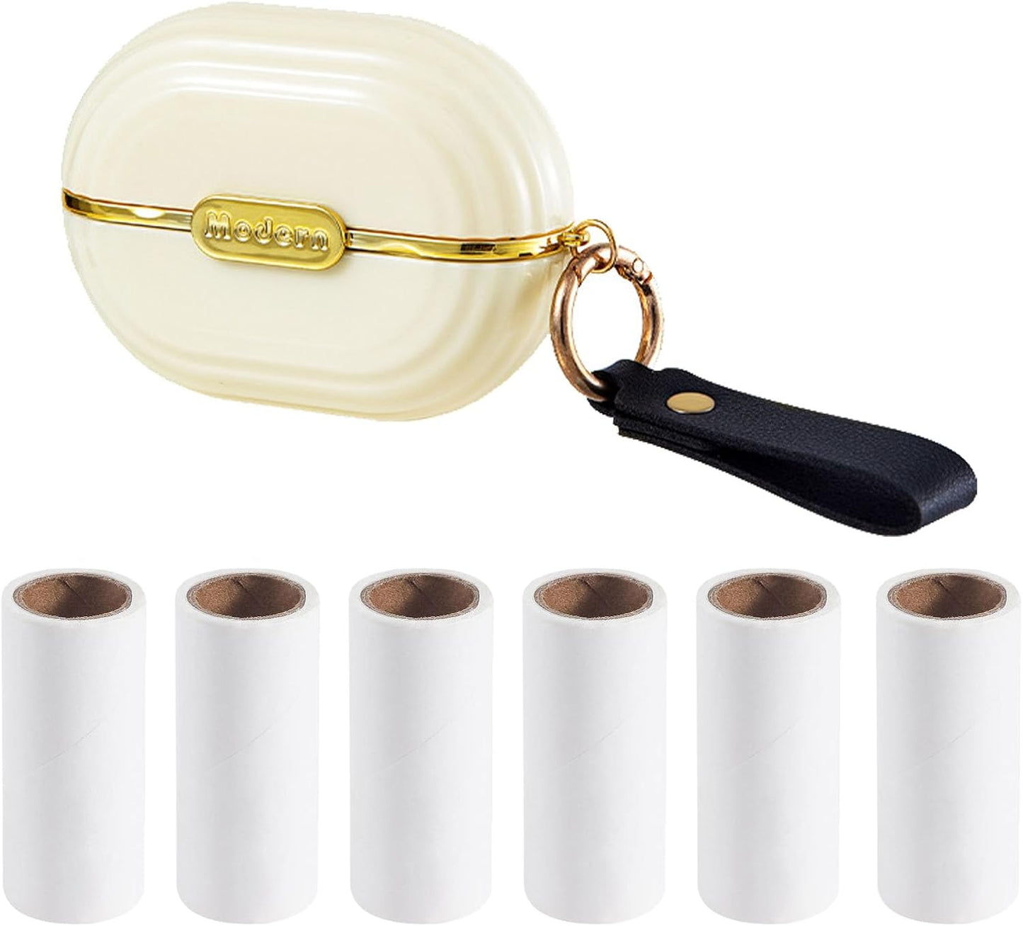 Handy-Double-Sided-Travel-Lint-Roller-with-Hand-Strap,-7-Fill-Luxury-685