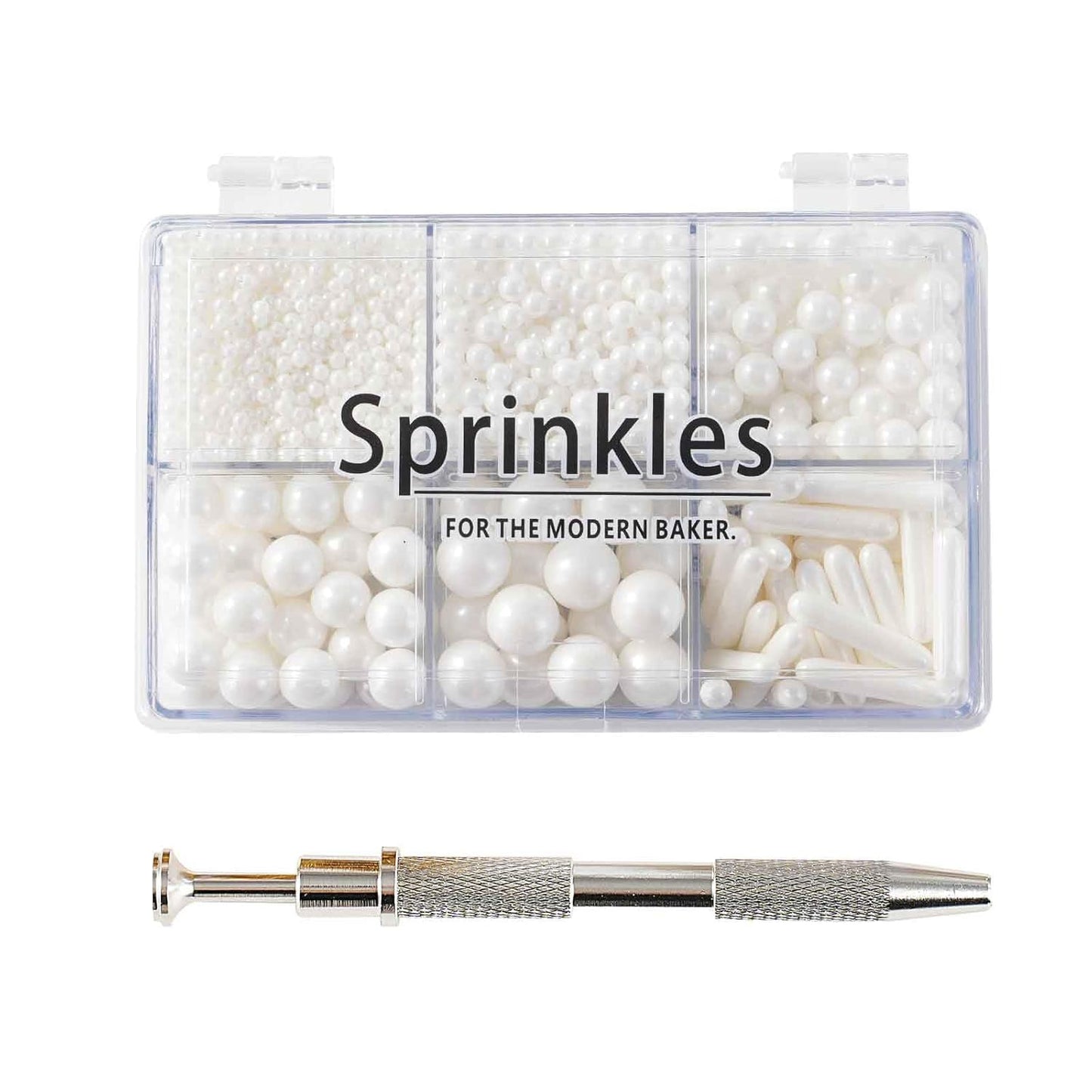Kasvan-White-Mix-Sugar-Sprinkles---Edible-4364