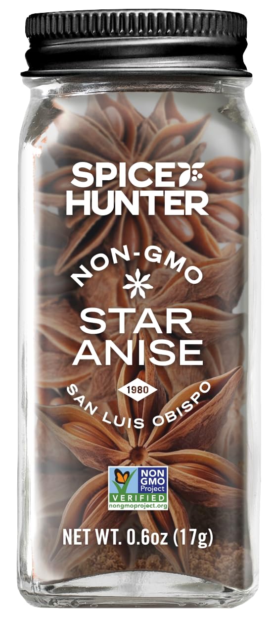Spice-Hunter-Star-Anise,-Whole,-0.6-Ounce-Jar-----------189