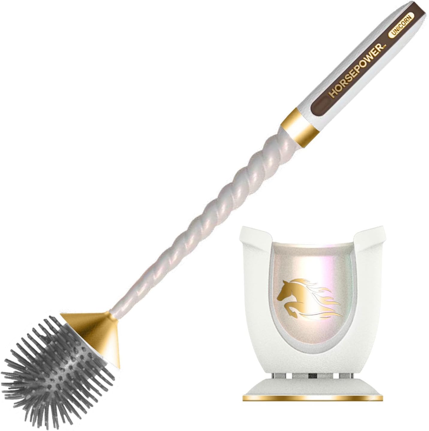 Horsepower-Unicorn-GOLD-Edition-AS-SEEN-ON-TV,-Motorized-Toilet-Brush,-Powerful-Spinning-3501