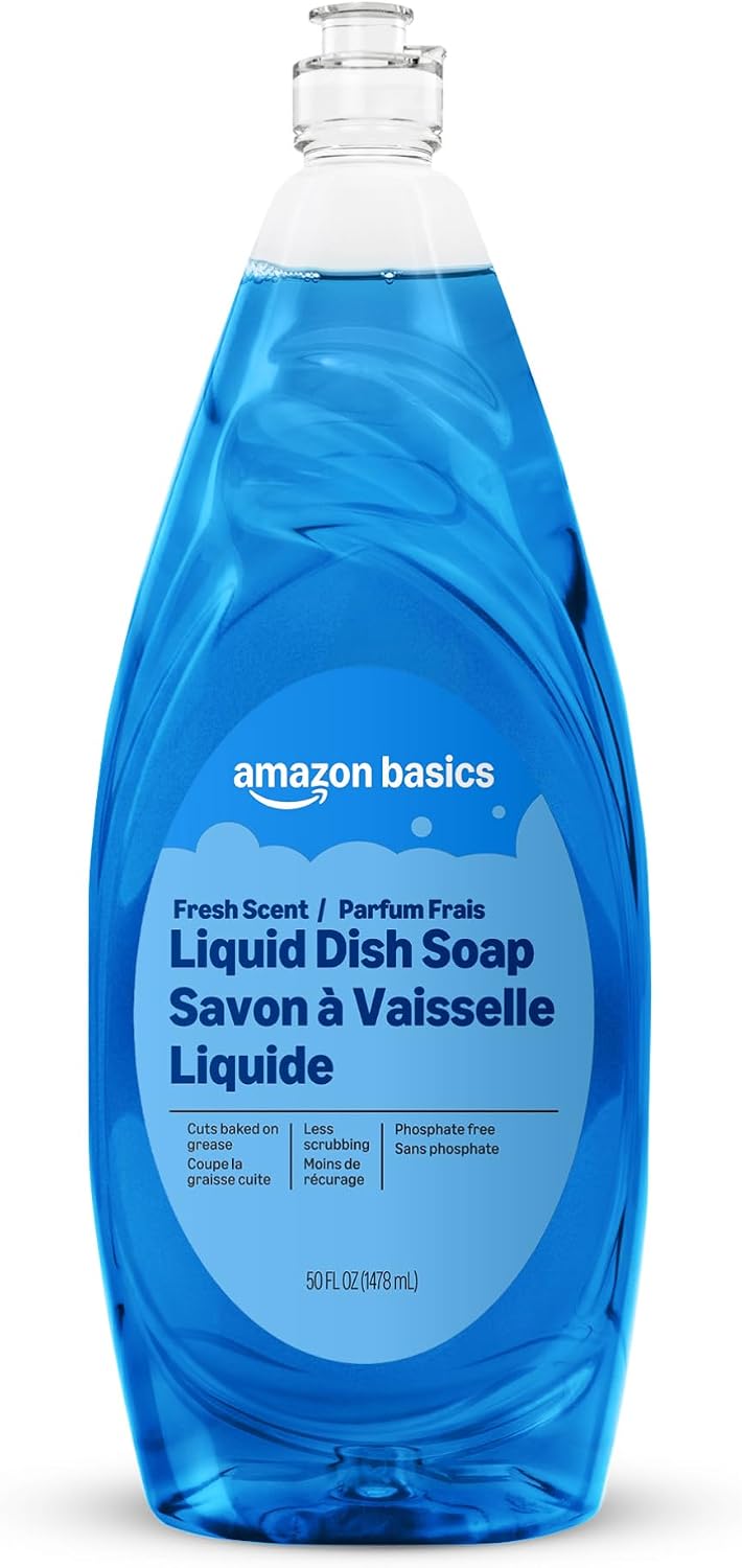 Amazon-Basics-Dish-Soap,-Fresh-Scent,-50-fl-oz,-Pack-of-1,-373
