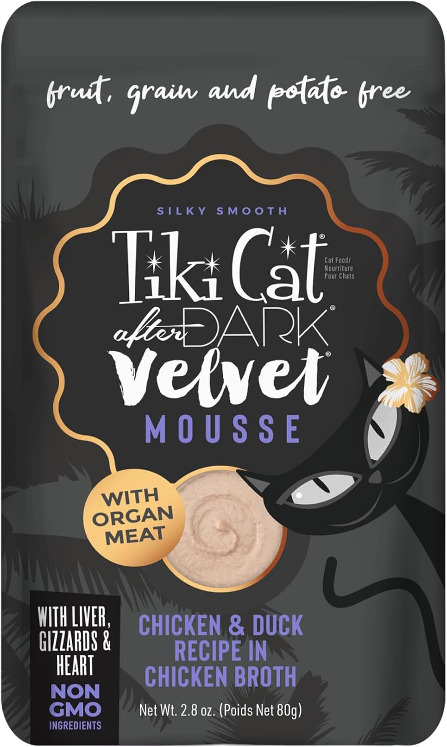 Tiki-Cat-After-Dark,-Velvet-Mousse,-Chicken-&-Duck-Recipe-in-Broth,-&-Free820