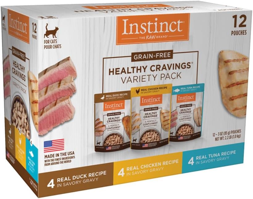 Instinct-Healthy-Cravings-Natural-Wet-Cat-Food-Topper,-Grain-Free-Recipe---Variety-1564