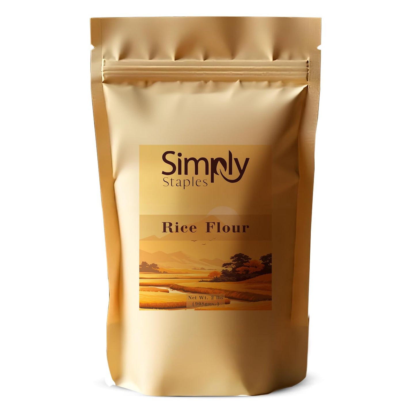 Simply-Staples-White-Rice-Flour,-2-lb,-Freshly-Milled,-Fine-Ground-Gluten-Free-Flour-Cooking,-&-534