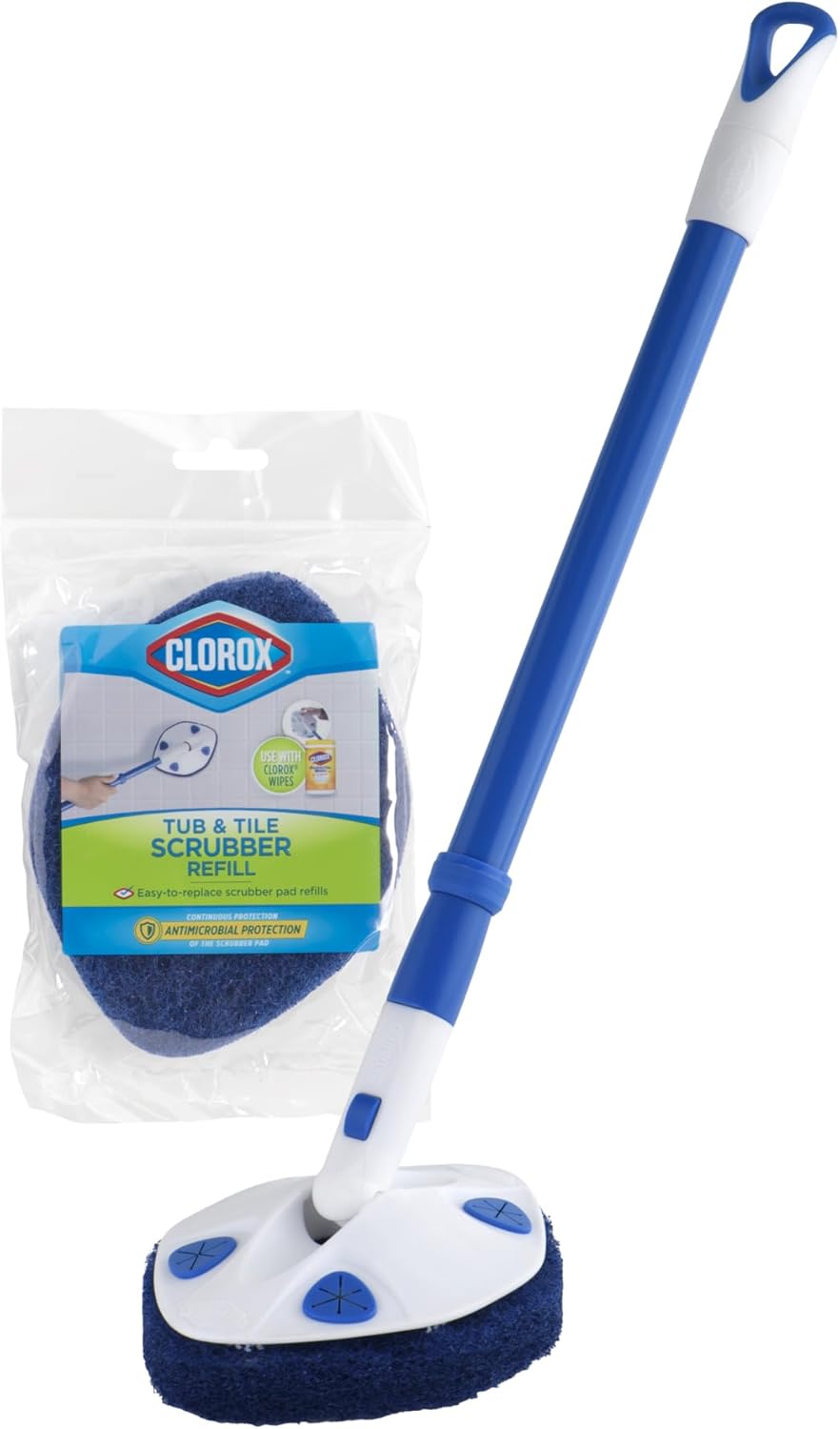 Clorox-Extendable-Tub-&-Tile-Scrubber-with-Polyurethane-Head-–-Heavy-Duty-Bathroom-Cleaning-Brush-816