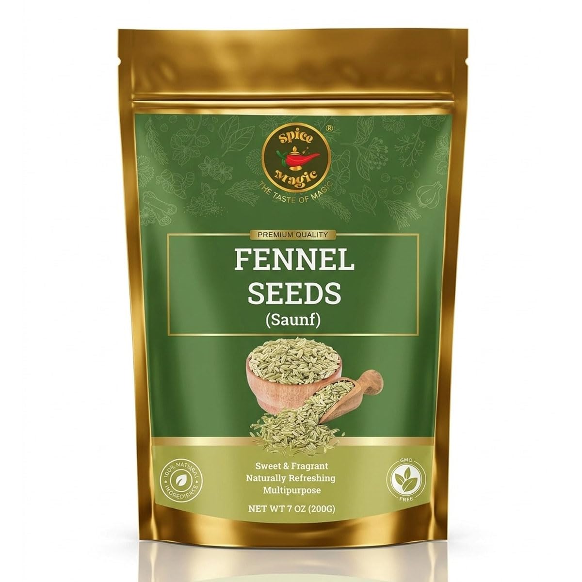 Spice-Magic-Fennel-Seeds-|-Whole-Fennel-Seed-7oz-(200g),-1-Natural,-838