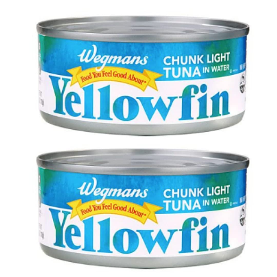 Wegmans---Trozos-de-atún-ligero-de-aleta-amarilla-en-agua,-6-(paquete-279
