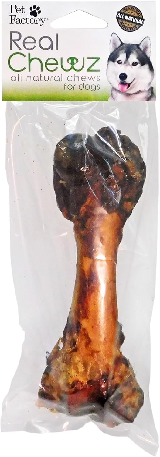 Pet-Factory---Real-Chewz-Pork-Femur-Bone-(6-8-inches)---Natural,-2172
