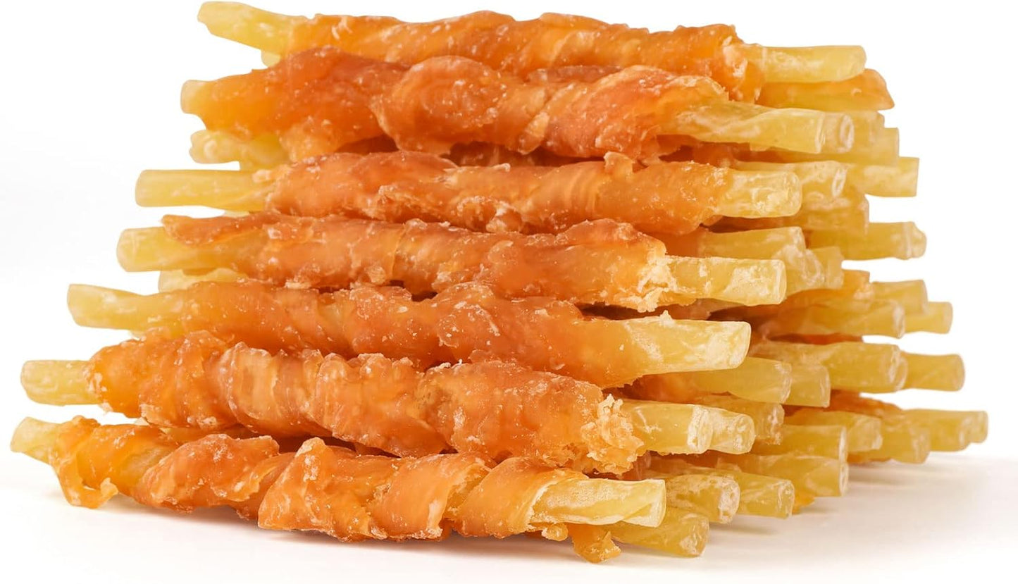 MON2SUN-4.5-4.7-Inch-Chicken-Wrapped-Codfish-Sticks,-Soft-Chewy-Training-Treats-Small-2713