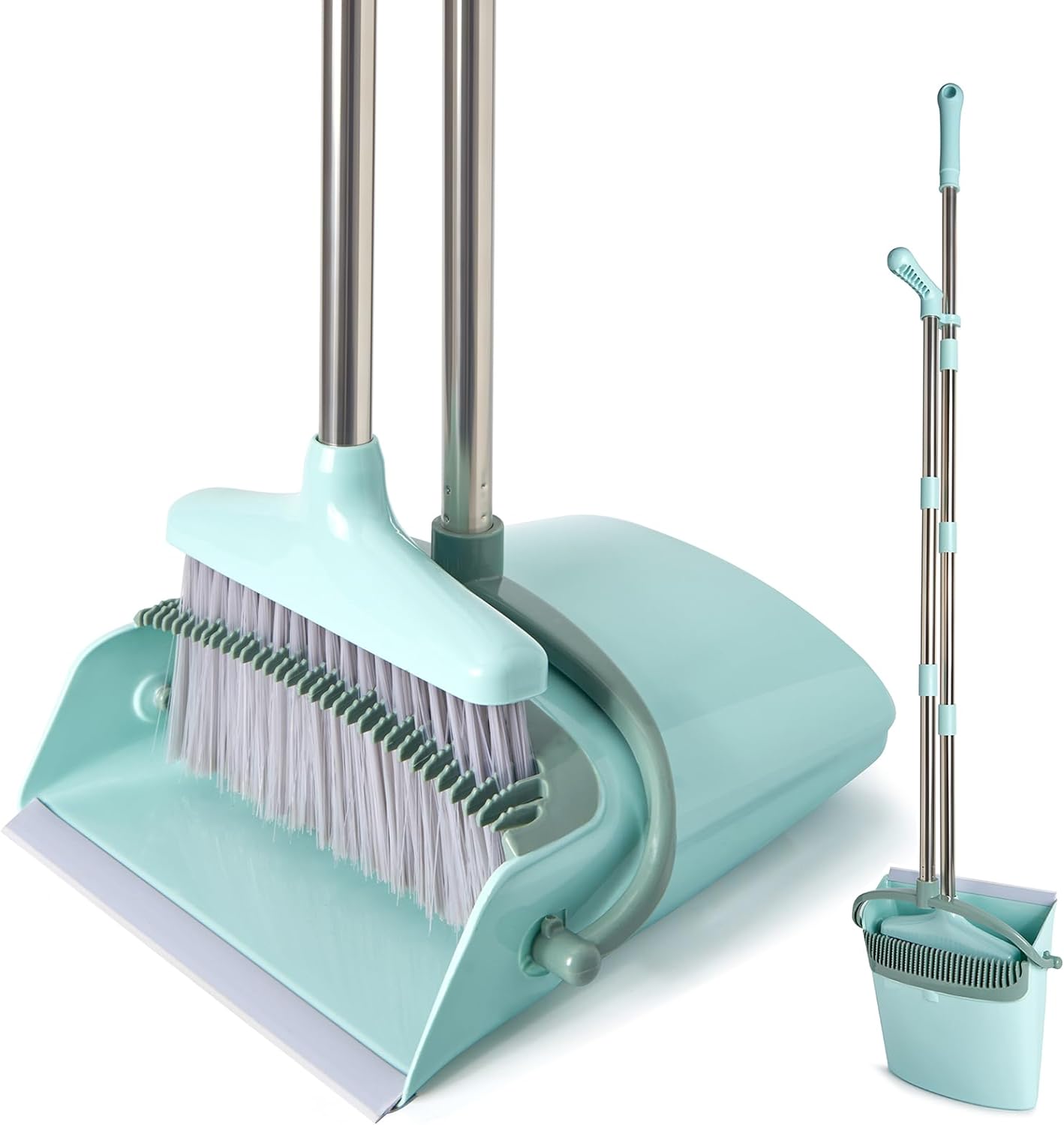 XXXFLOWER-Broom-and-Dustpan-Set-with-Cleaning-Teeth,-55"-Long-Handle-Indoor-Sweeping-Combo-for-1477