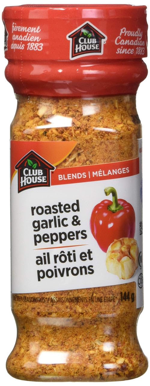 Club-House,-Herbs-&-Spices,-Blends,-Roasted-Garlic-&-Peppers,-144g/5oz---372