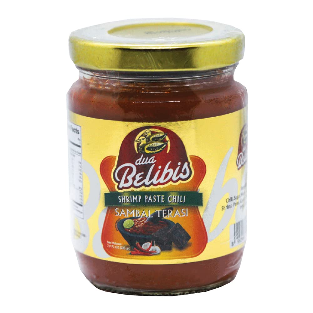Dua-Belibis---Sambal-Terasi-(Shrimp-paste-Sambal)-in-Jar-8.8oz-Pack-924