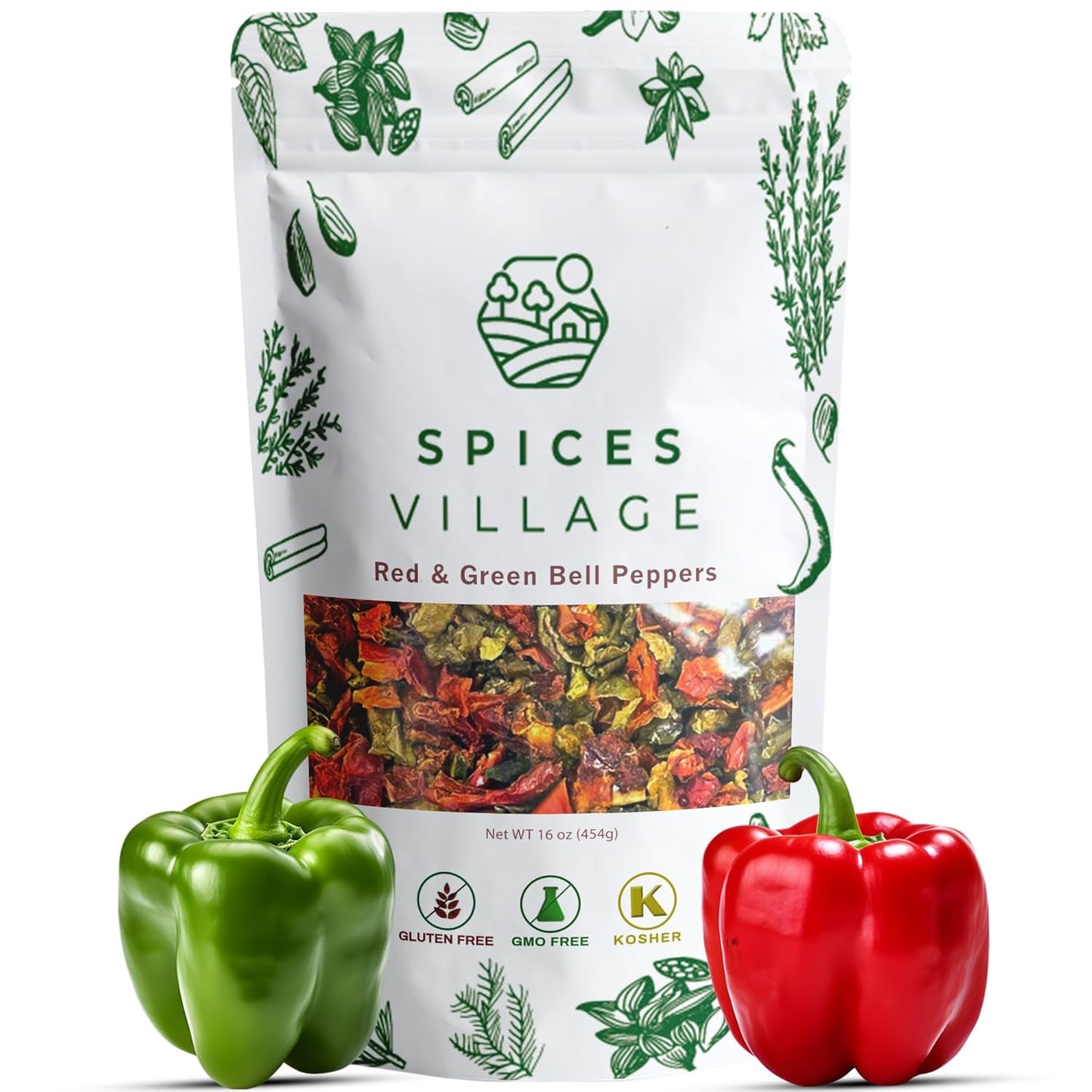SPICES-VILLAGE-Mezcla-de-pimientos-morrones-deshidratados,-hojuelas-de-pimiento-16-1517