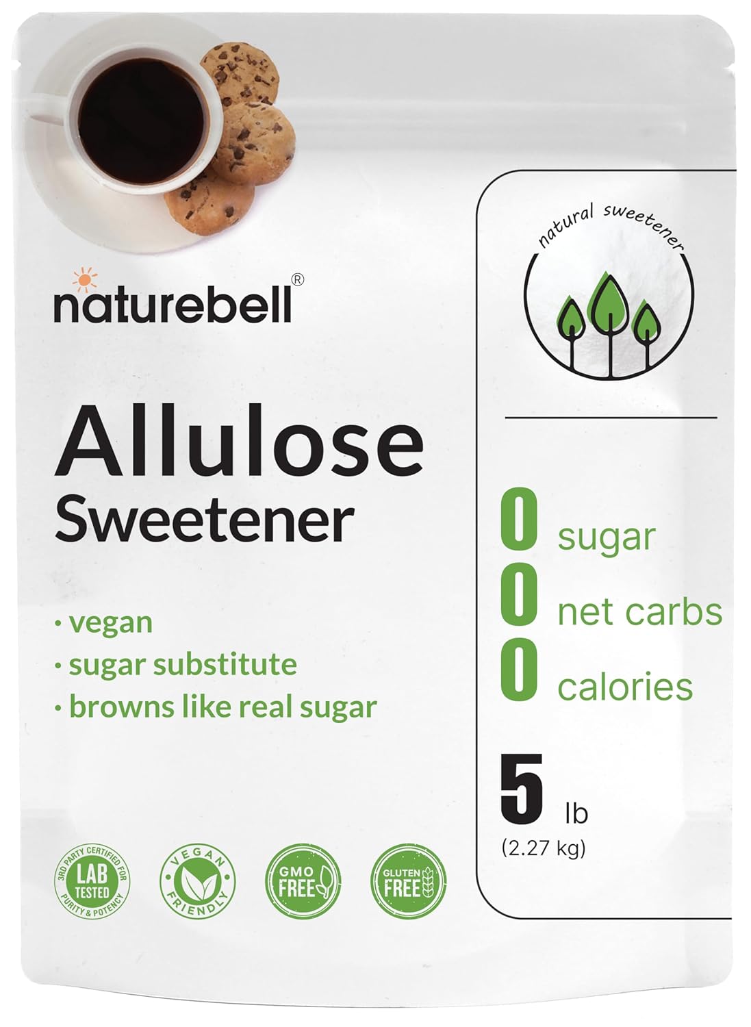 NatureBell-Allulose-Sweetener,-5-Lbs-|-Keto-&-Vegan-Friendly,-White-Sugar-Substitute-0-0-2136