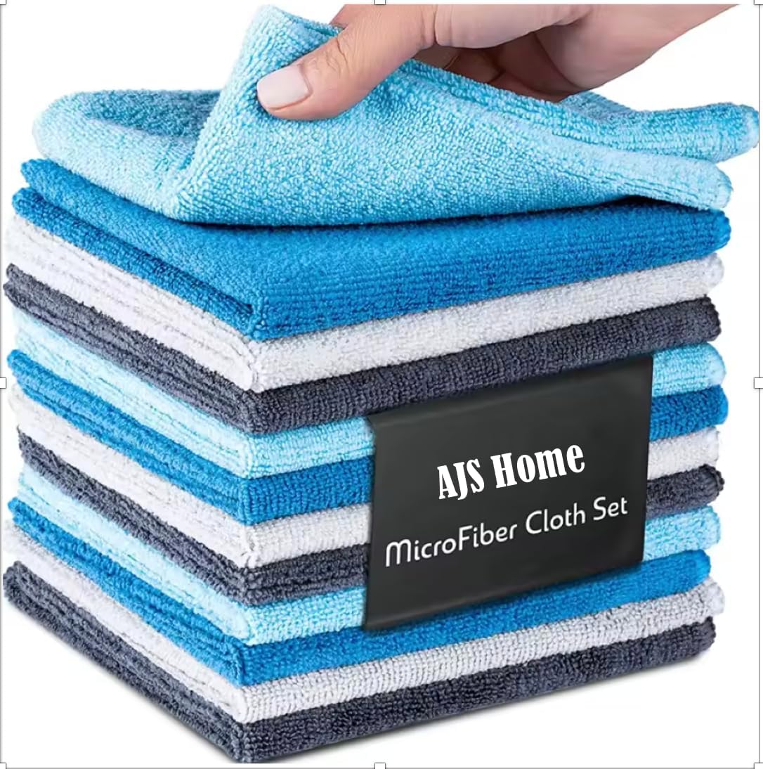 Microfiber-Cleaning-Cloth-Set-(12-Pack,-30cm-x-30cm)---1415