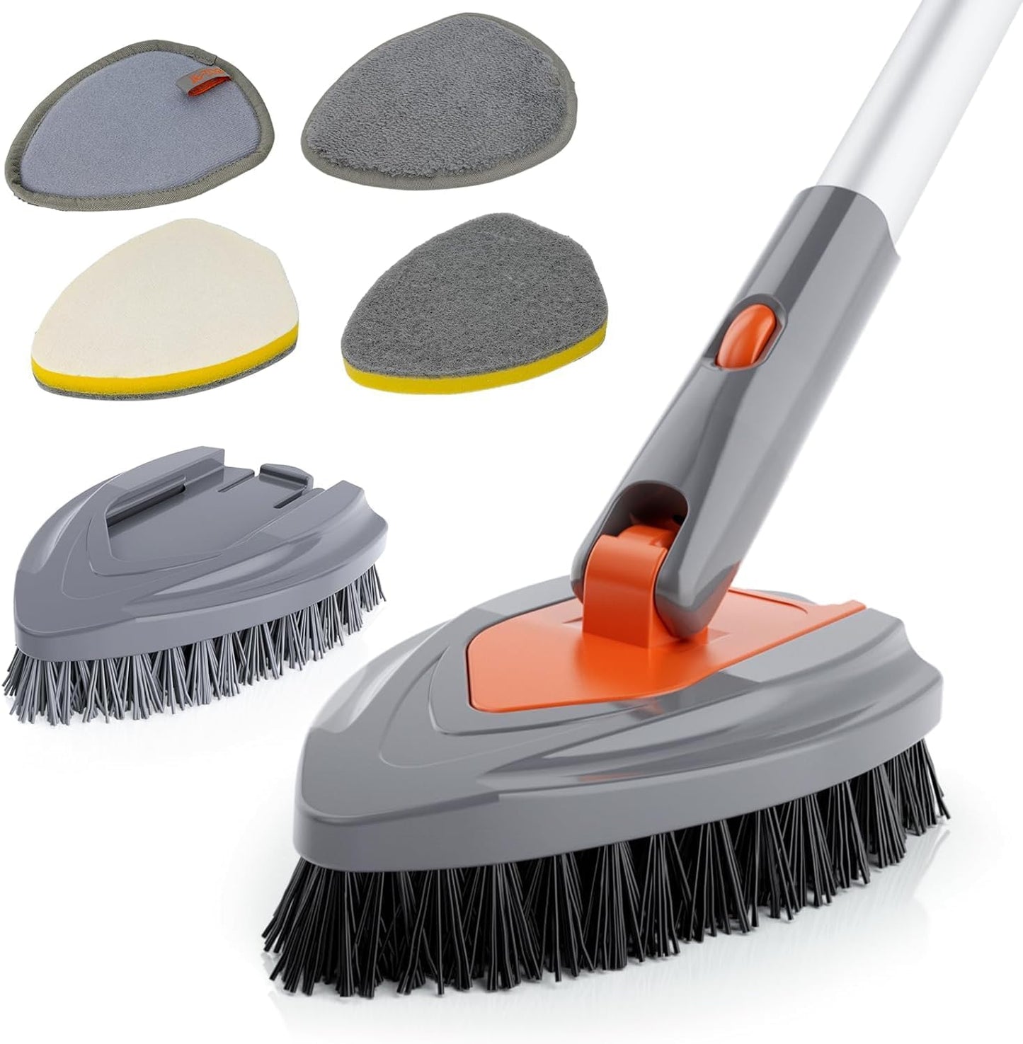 Eazer-4-in-1-Long-Handled-Tub-Scrubber-Versatile-Bathroom-Cleaning-Brush-with-Shower-3831